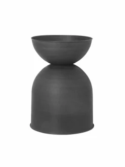 Ferm Living Hourglass Pot -metalliruukku, M^ Ruukut & Istutusastiat