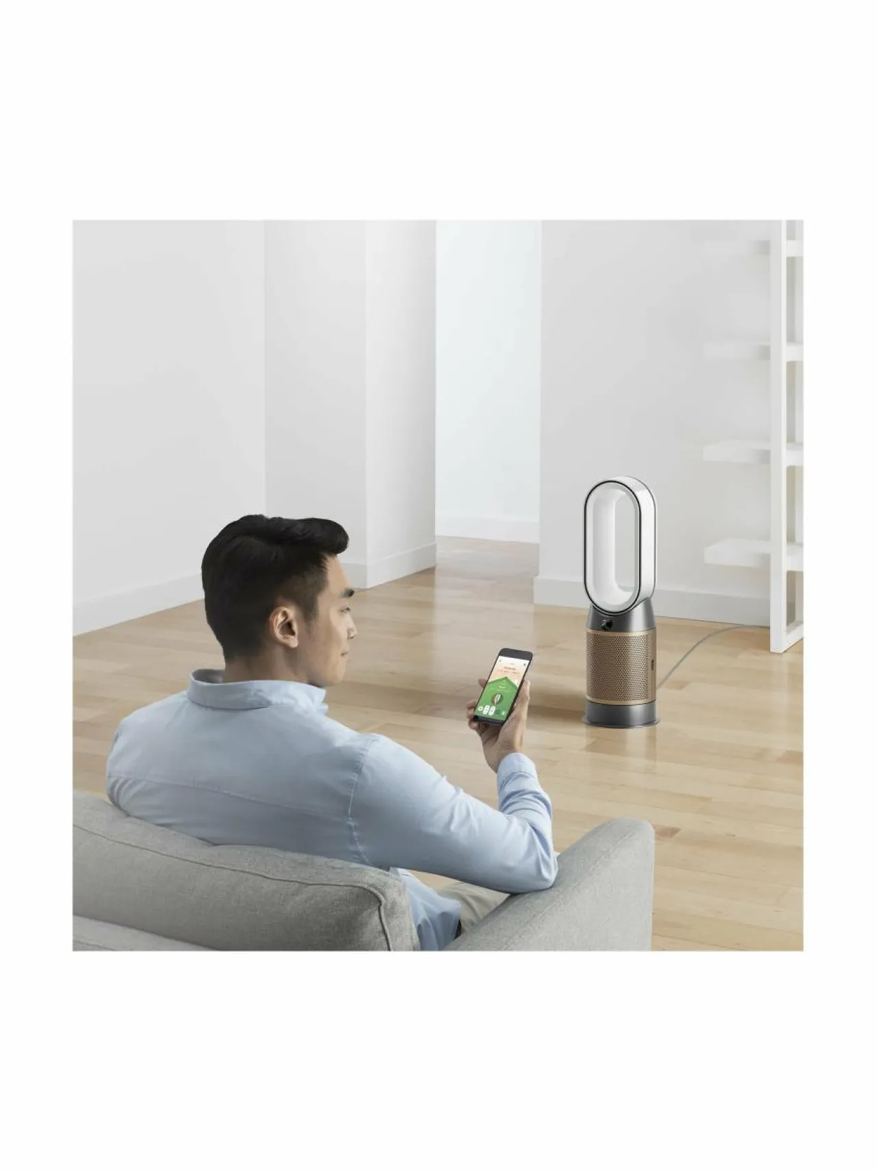 Sisäilma<Dyson HP09 Hot+Cool™ Formaldehyde -ilmanpuhdistin WHITE/GOLD