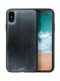 Laut HUEX METALLICS iPhone X -suojakuori - Noir^ Puhelimen Suojakuoret & Tarvikkeet