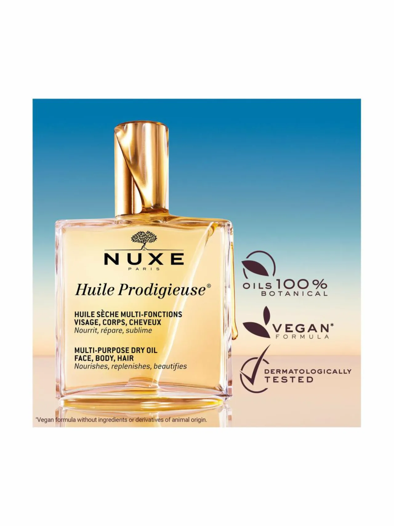 Nuxe Huile Prodigieuse Multi-Purpose Dry Oil -kuivaöljy^ Hiustenhoitotuotteet