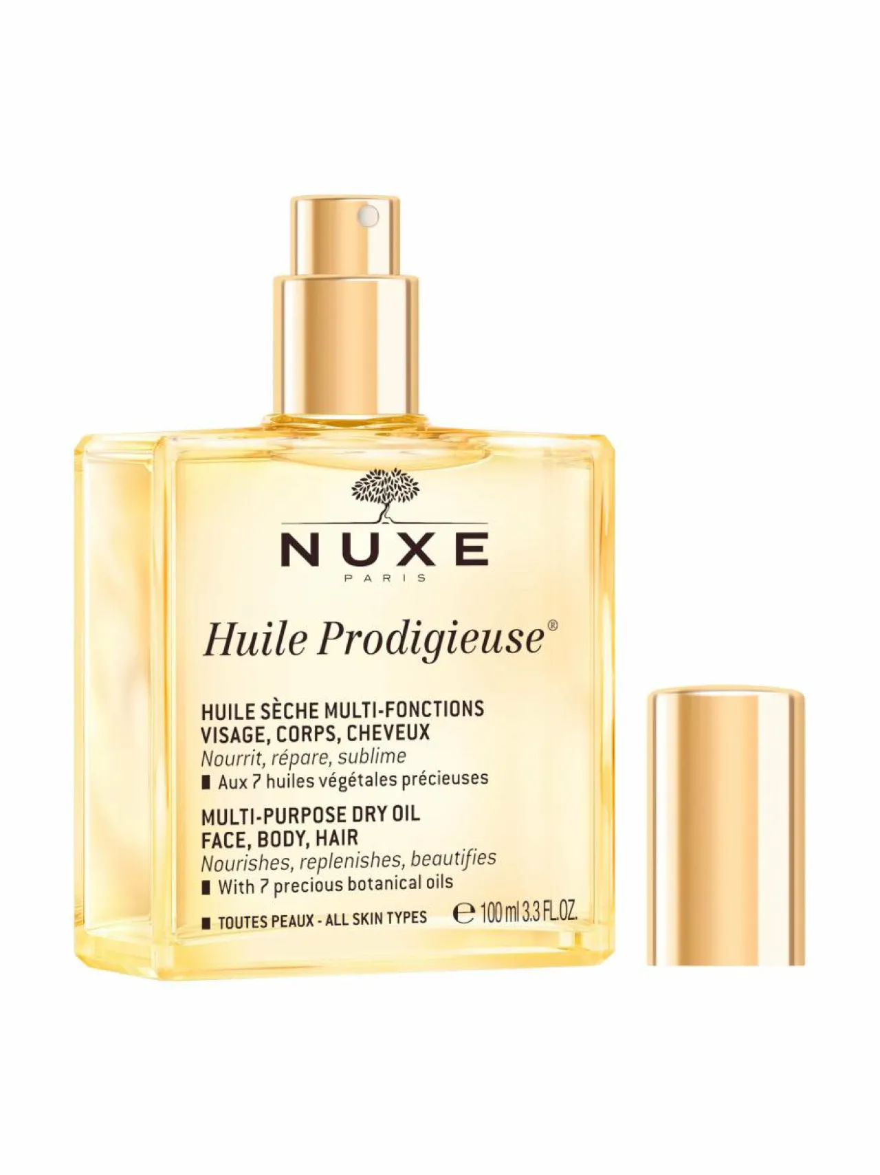 Nuxe Huile Prodigieuse Multi-Purpose Dry Oil -kuivaöljy^ Hiustenhoitotuotteet