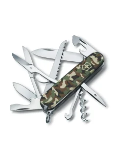 Retkeilytarvikkeet<Victorinox Swiss Army Knives Huntsman, camouflage VIHREÄ