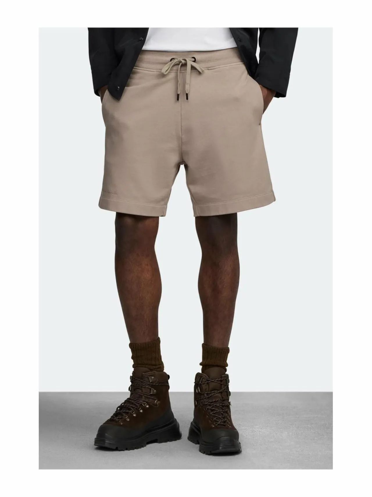 Urheiluhousut & Treenitrikoot<Canada Goose Huron-shortsit 432 LIMESTONE CALCAIRE
