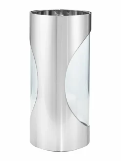 Kynttilät & Lyhdyt<Georg Jensen Hurricane-kynttilälyhty 28 cm STAINLESS STEEL