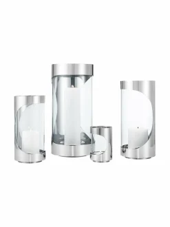 Kynttilät & Lyhdyt<Georg Jensen Hurricane-kynttilälyhty 28 cm STAINLESS STEEL