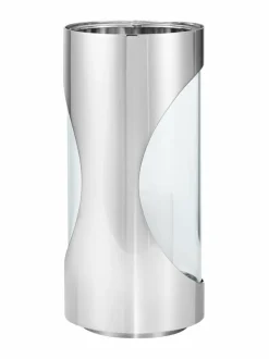 Kynttilät & Lyhdyt<Georg Jensen Hurricane-kynttilälyhty 22 cm STAINLESS STEEL