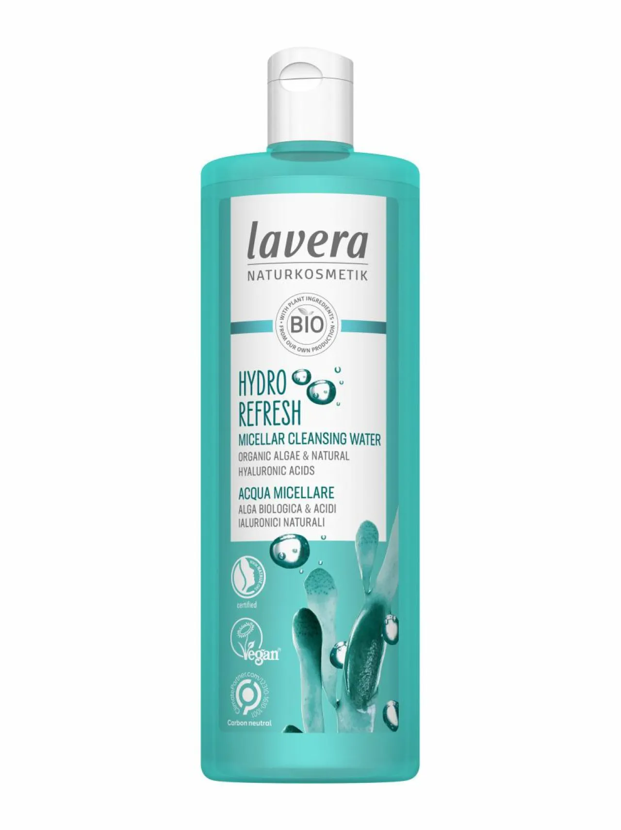 Kasvojenhoito<Lavera Hydro Refresh Micellar Water -misellivesi, 400ml