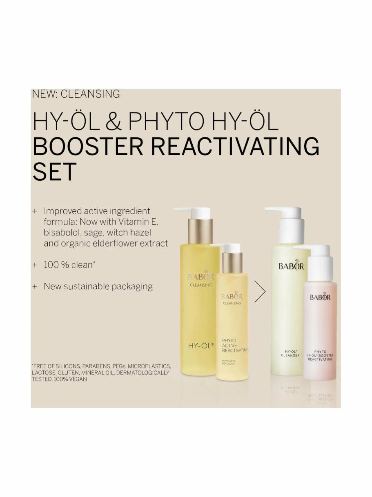 Babor HY-ÖL & Phyto HY-ÖL Booster Reactivating Set -ihonhoitopakkaus^ Ihonhoitopakkaukset