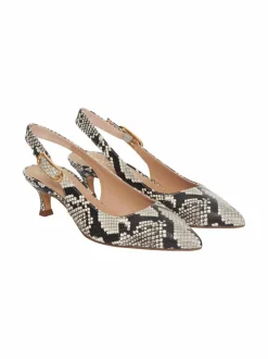 Avokkaat & Korkokengät<Unisa Ibon Slingback -nahkakengät MARFIL