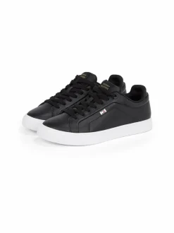 Tommy Hilfiger Icon Court Flag -nahkasneakerit^ Urheilujalkineet|Tennarit & Sneakerit
