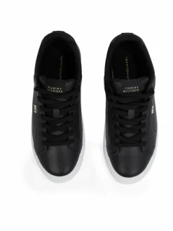 Tommy Hilfiger Icon Court Flag -nahkasneakerit^ Urheilujalkineet|Tennarit & Sneakerit