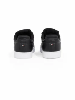 Tommy Hilfiger Icon Court Flag -nahkasneakerit^ Urheilujalkineet|Tennarit & Sneakerit