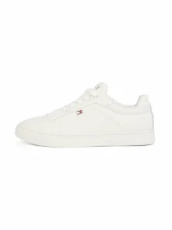 Tommy Hilfiger Icon Court Flag -nahkasneakerit^ Urheilujalkineet|Tennarit & Sneakerit