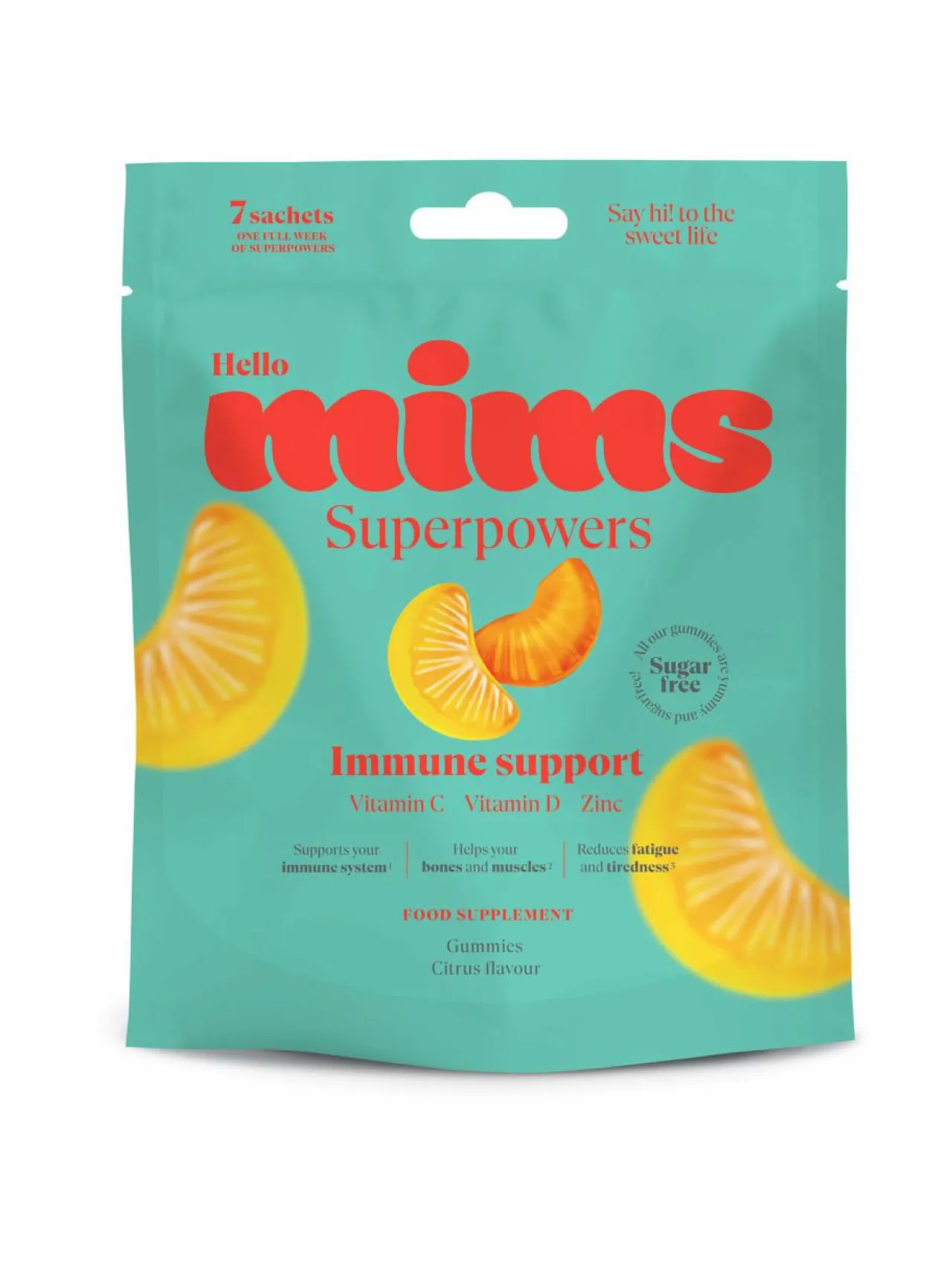 Vitamiinit<Vita MIMS Immune Support -ravintolisä