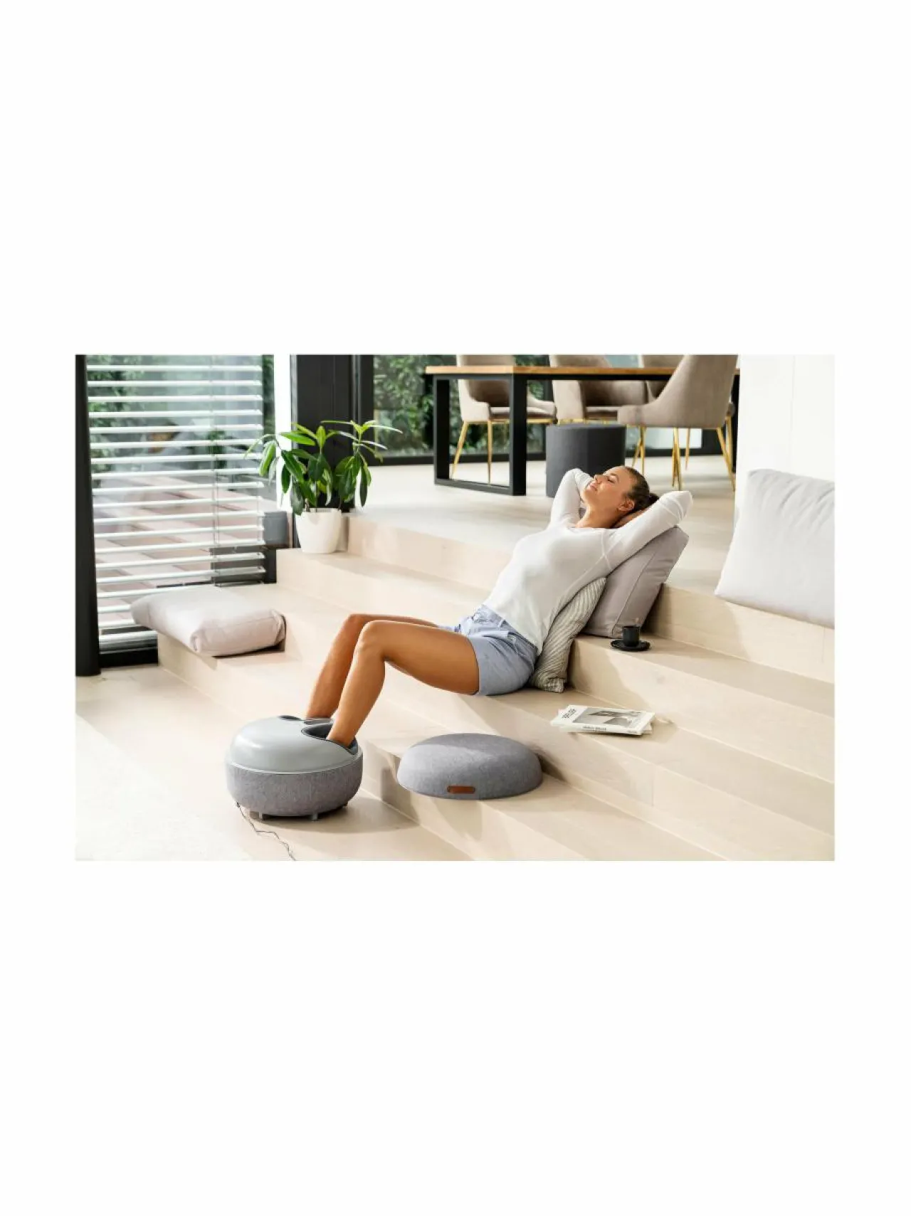 Terveydenhoito<Beurer 2-in-1 Shiatsu FM120 -jalkahierontalaite GREY