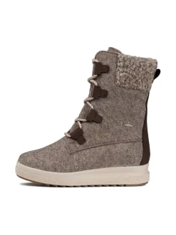 Saappaat<Pomar +plus INARI Naisten Pomar+ GORE-TEX® huopasaapikkaat SAND FELT/BARK WAXY LEATHER