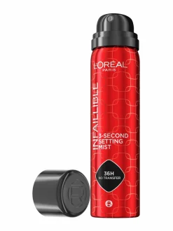 L'Oréal Paris Infaillible 3-Second Setting Mist -meikinkiinnityssuihke 75 ml^ Kasvot