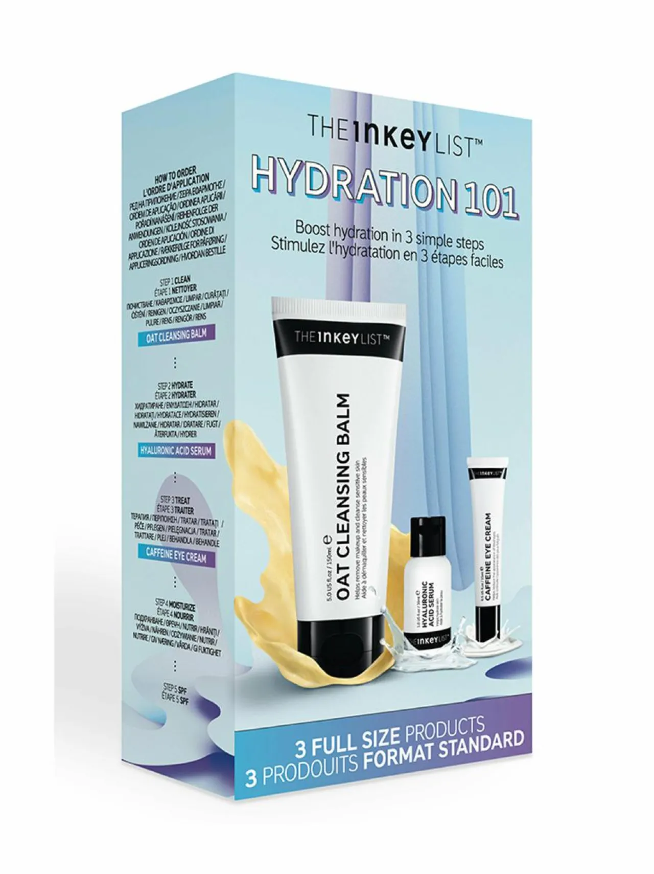 The Inkey List Inkey Hydration Kit -ihonhoitopakkaus^ Kasvojenhoito