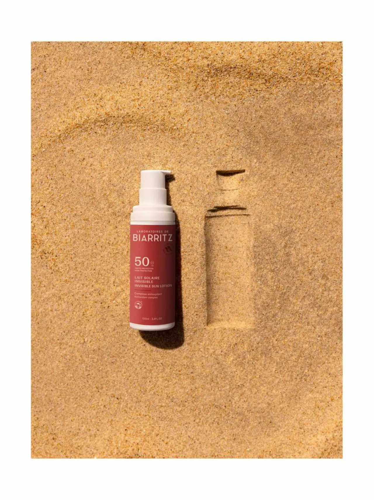 Aurinkotuotteet<Laboratoires de Biarritz Invisible Sun Milk SPF50 - aurinkovoide