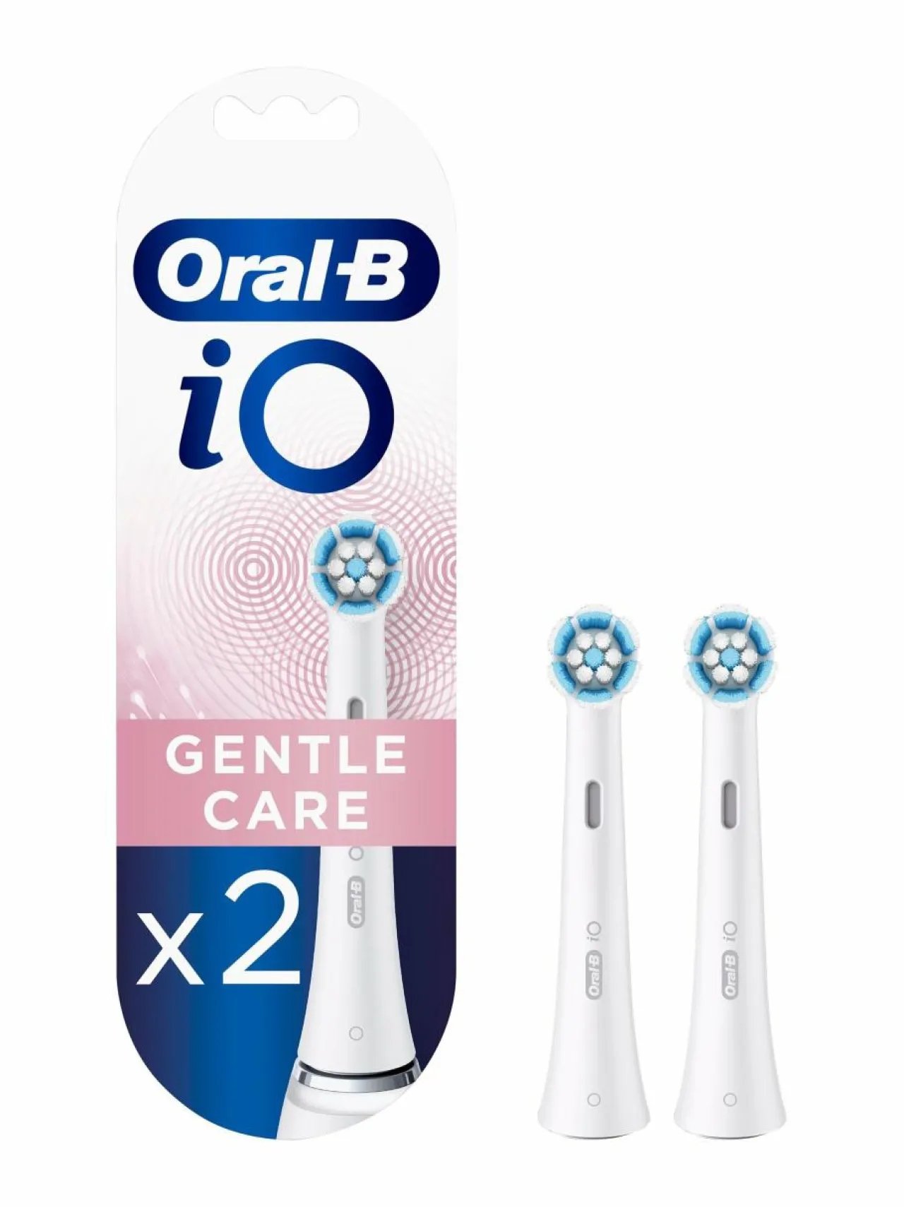 Oral-B iO GENTLE CARE -vaihtoharjat 2-pack^ Hampaidenhoito