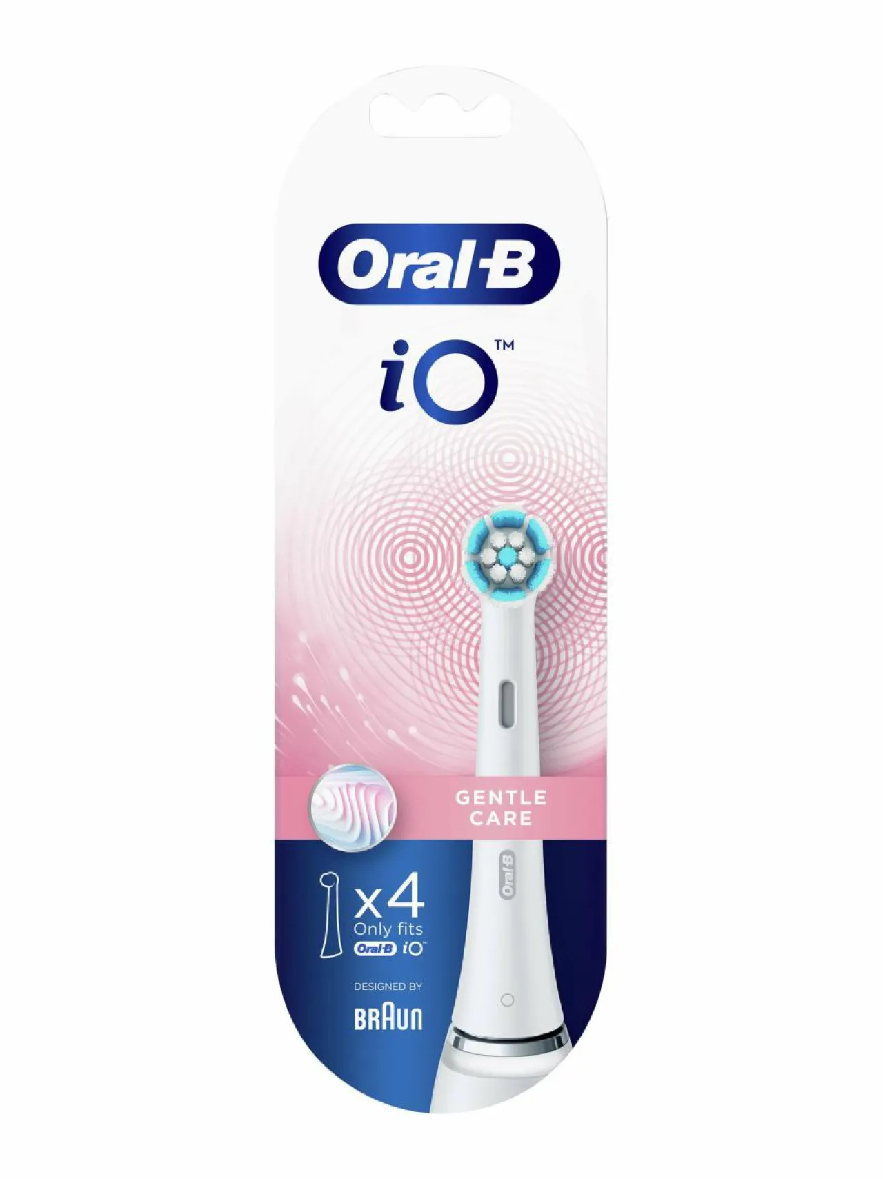 Oral-B iO Gentle Care -vaihtopäät 4 kpl^ Hampaidenhoito