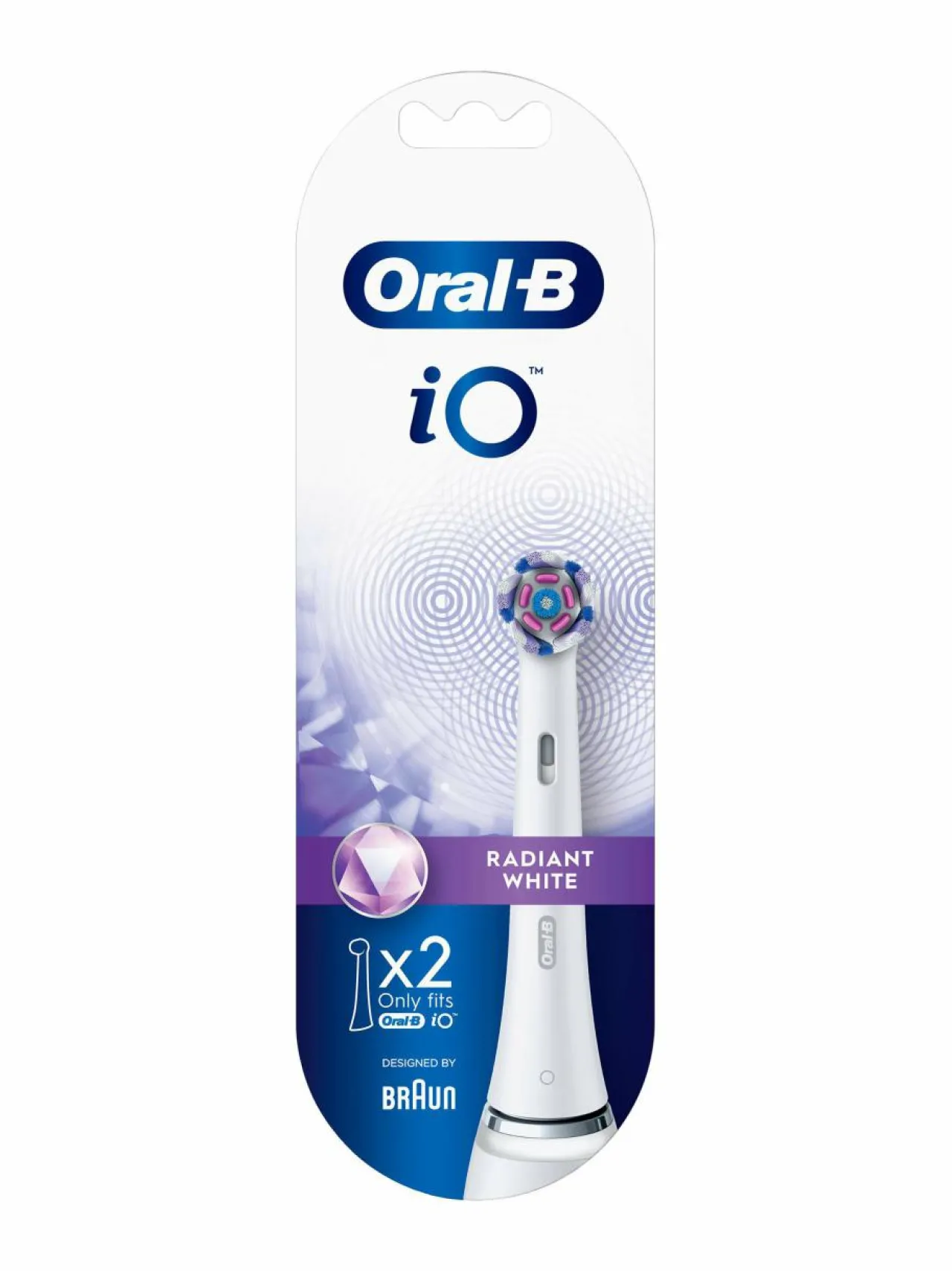 Oral-B iO Radiant -vaihtoharja, 2 kpl^ Hampaidenhoito