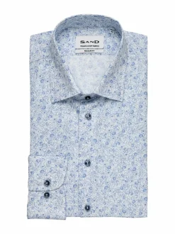 Paidat<SAND Copenhagen Iver Regular Fit -kauluspaita 900 PATTERN