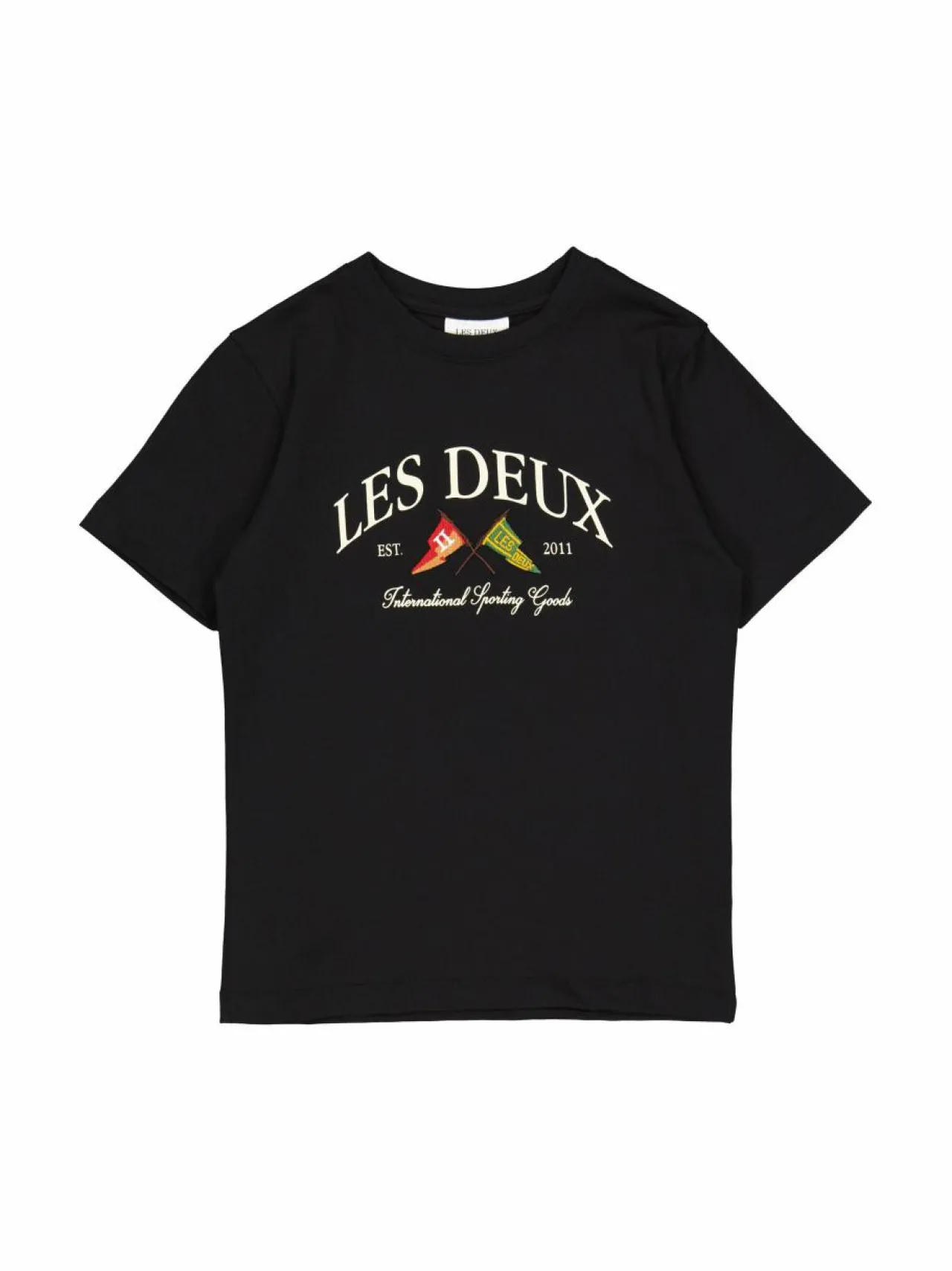 T-Paidat|T-Paidat<Les Deux Ivy League t-paita 100100-BLACK