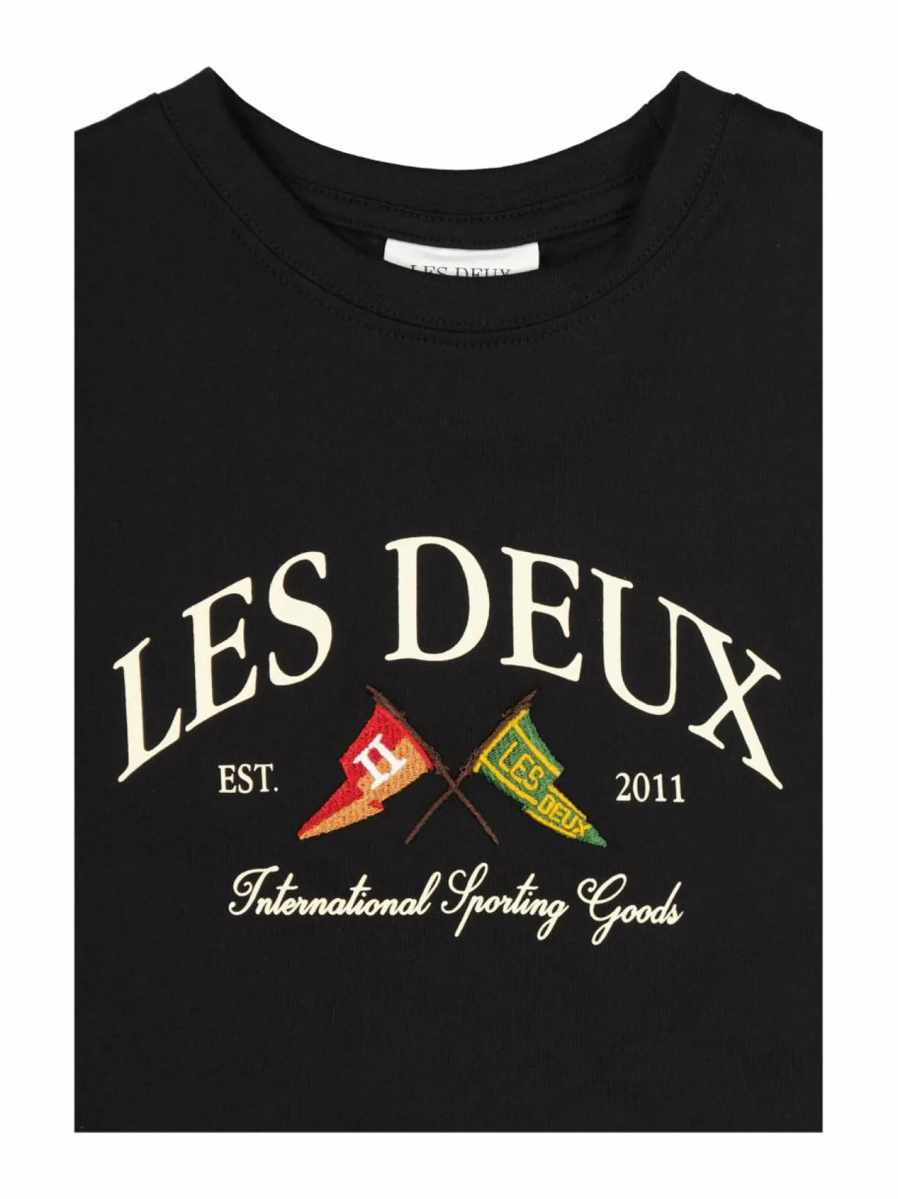 T-Paidat|T-Paidat<Les Deux Ivy League t-paita 100100-BLACK