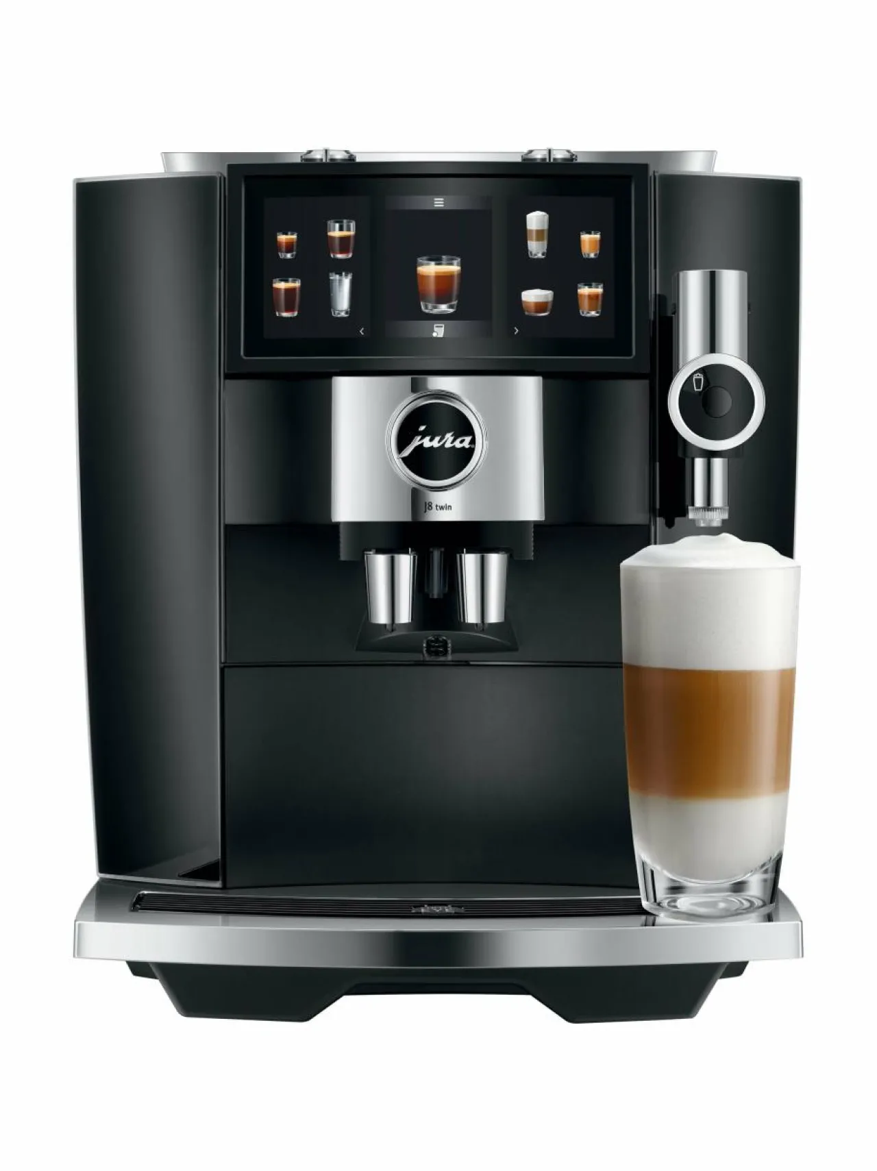 Kahvin- & Vedenkeittimet<Jura J8 Twin -kahvikone BLACK