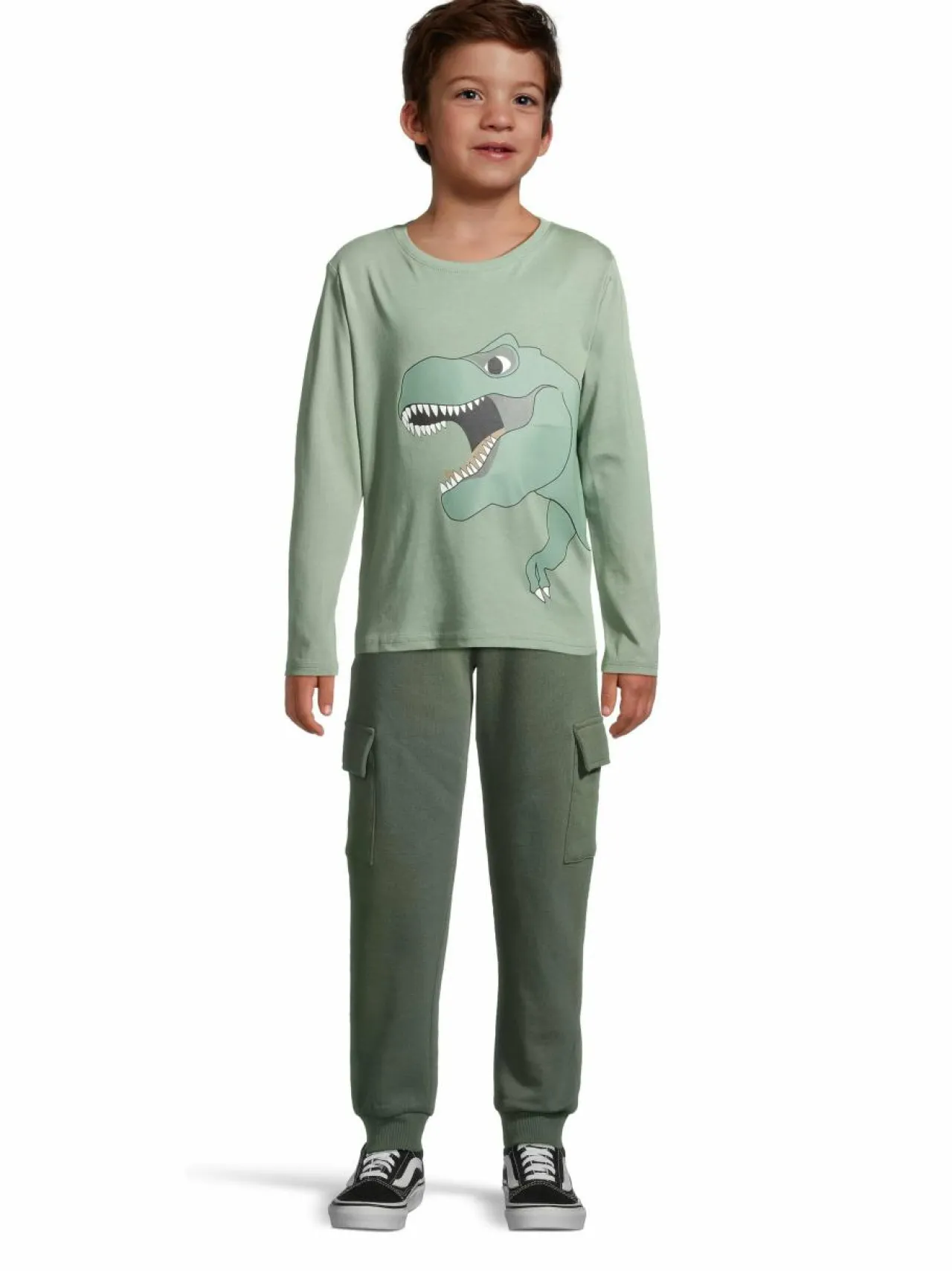 Collegehousut & Leggingsit<Bogi Jaakko-reisitaskuhousut OLIVE GREEN