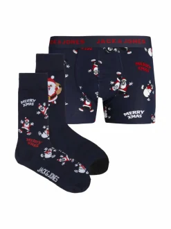 Jack & Jones JacHappy Xmas -asustesetti^ Pyjamat & Kylpytakit