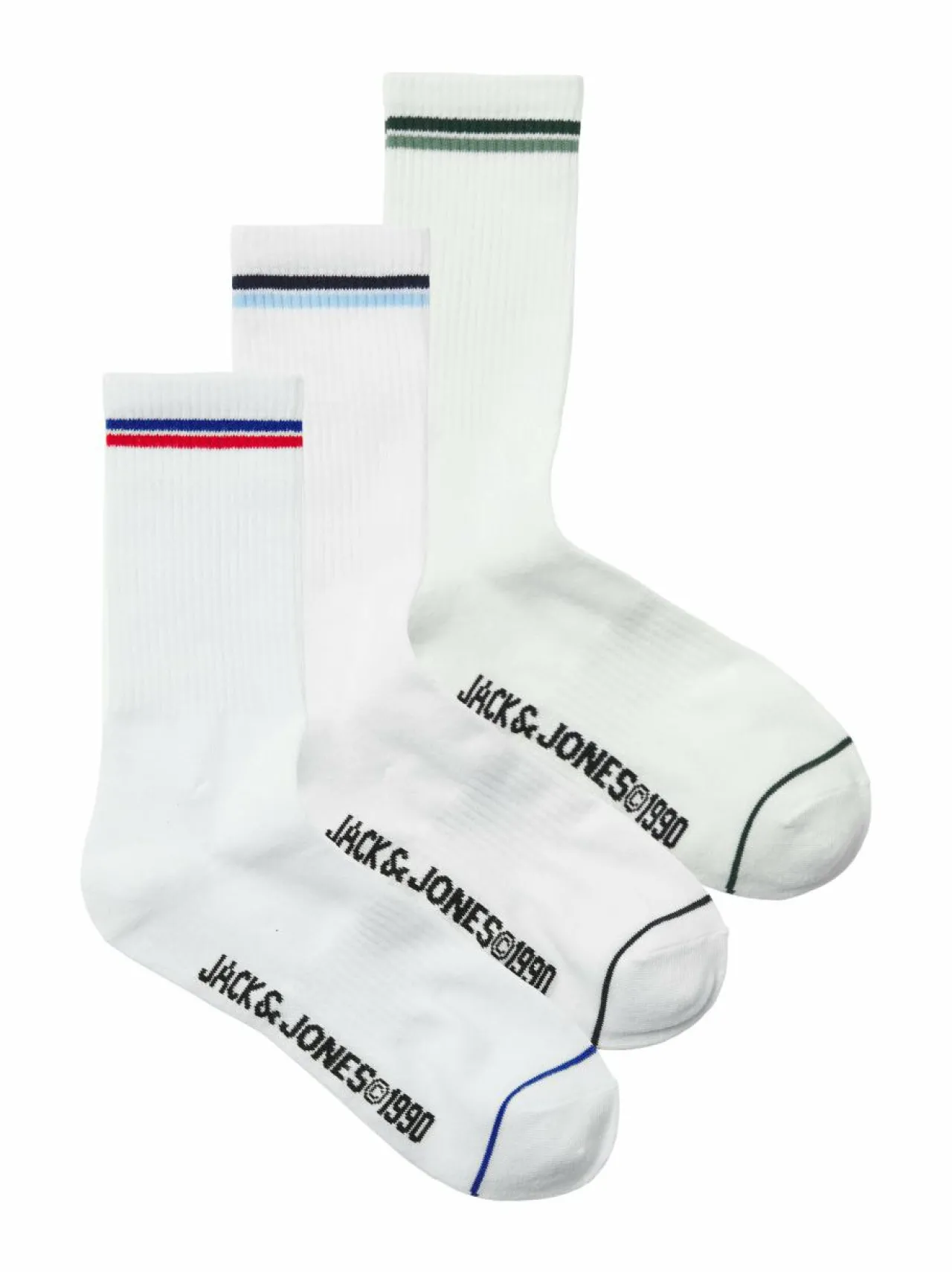 JACK & JONES junior JacJason-tennissukat 3-pack^ Sukat & Sukkahousut