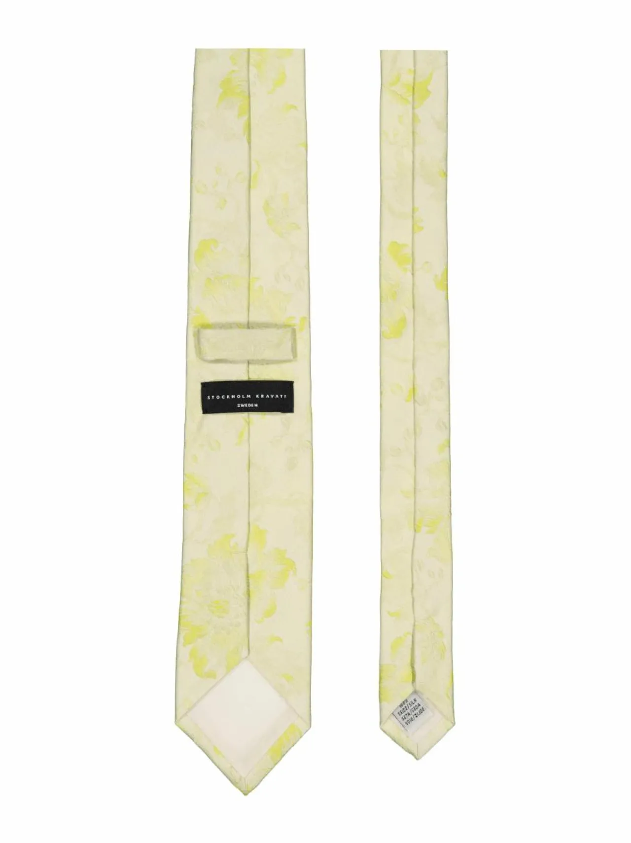 Solmiot & Asusteet<Stockholm Kravatt Jacquard-silkkisolmio STD GREEN