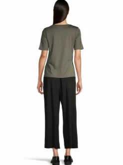 Paidat & Puserot<ESSENTIALS by Stockmann Jade t-paita LT.KHAKI GREEN