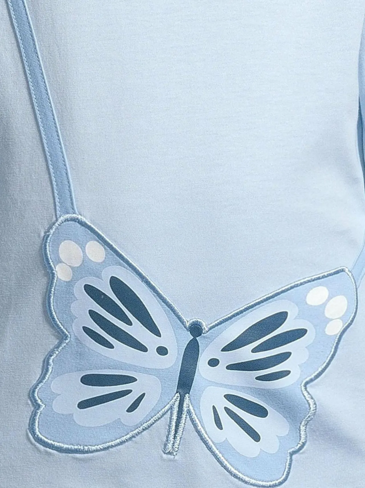 Pitkähihaiset Trikoopaidat<Bogi Janika Butterfly -trikoopaita SKY BLUE