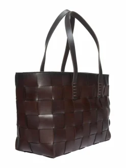 Shopperit<Dragon Diffusion Japan Tote -nahkalaukku DK BROWN
