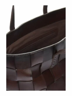 Shopperit<Dragon Diffusion Japan Tote -nahkalaukku DK BROWN