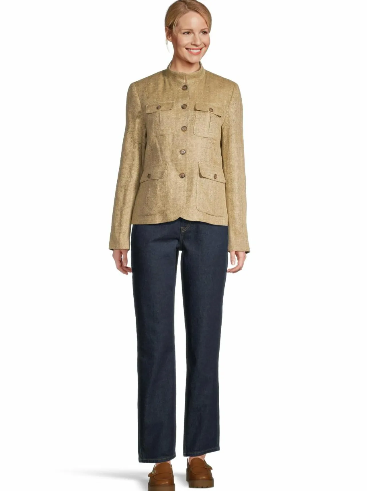 Bleiserit & Jakut<Lauren Ralph Lauren Jathnay-bleiseri LT BROWN/TAN