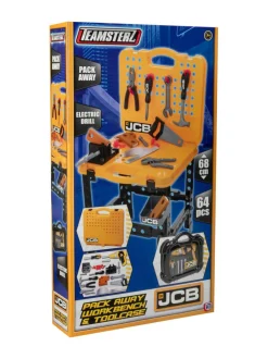 JCB Leikkisetti Työkalupenkki ja -salkku^ Roolileikit