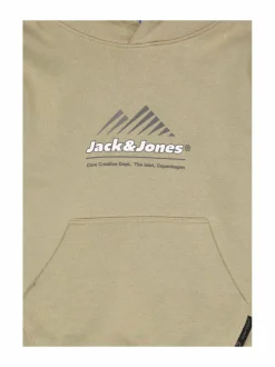 Colleget & Hupparit<JACK & JONES junior JColima Logo -collegehuppari SILVER SAGE