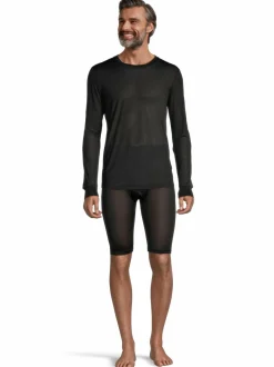 Alusasut<Cap Horn loungewear Jeb-silkkitrikoobokserit BLACK