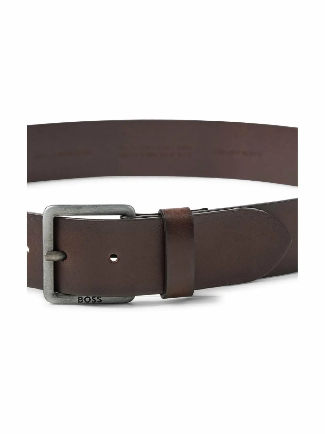 Vyöt<BOSS Jeeko-nahkavyö 202 DARK BROWN