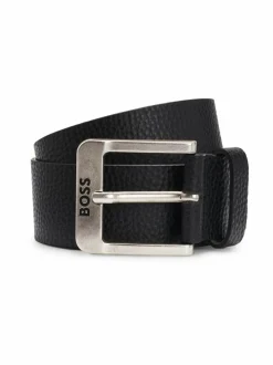 Vyöt<BOSS Jemio-nahkavyö 3.5 cm 001 BLACK
