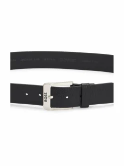 Vyöt<BOSS Jemio-nahkavyö 3.5 cm 001 BLACK