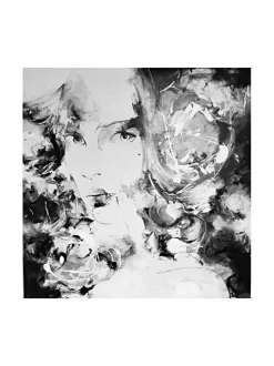 Jenniemilia Design , KATA, voimanainen canvas -taulu 100x100cm^ Taulut & Julisteet