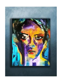 Taulut & Julisteet<Jenniemilia Design , WILMA voimanainen canvas -taulu 80 x 100 cm