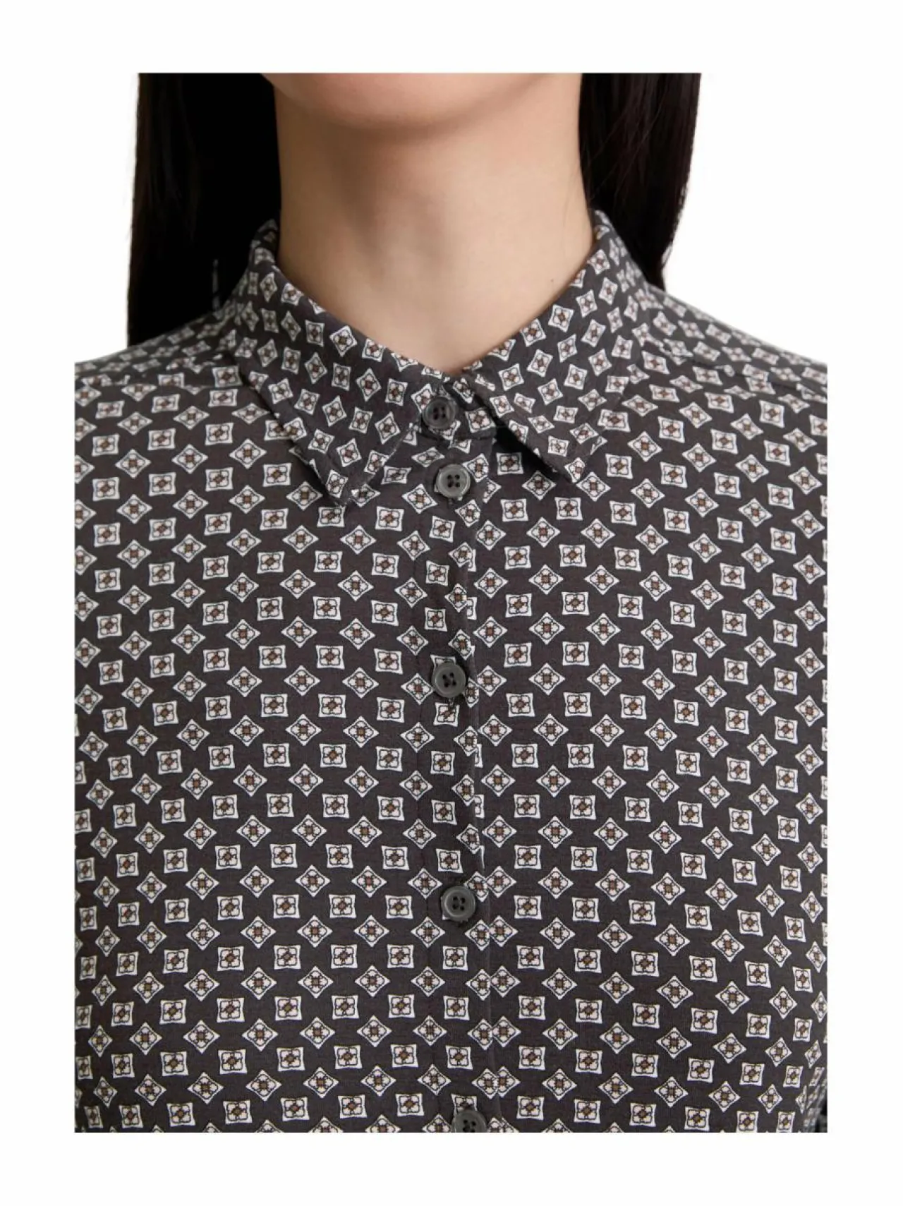 Paidat & Puserot<Marc O'Polo Jersey-paita W58 MULTI/DARK COFFEE