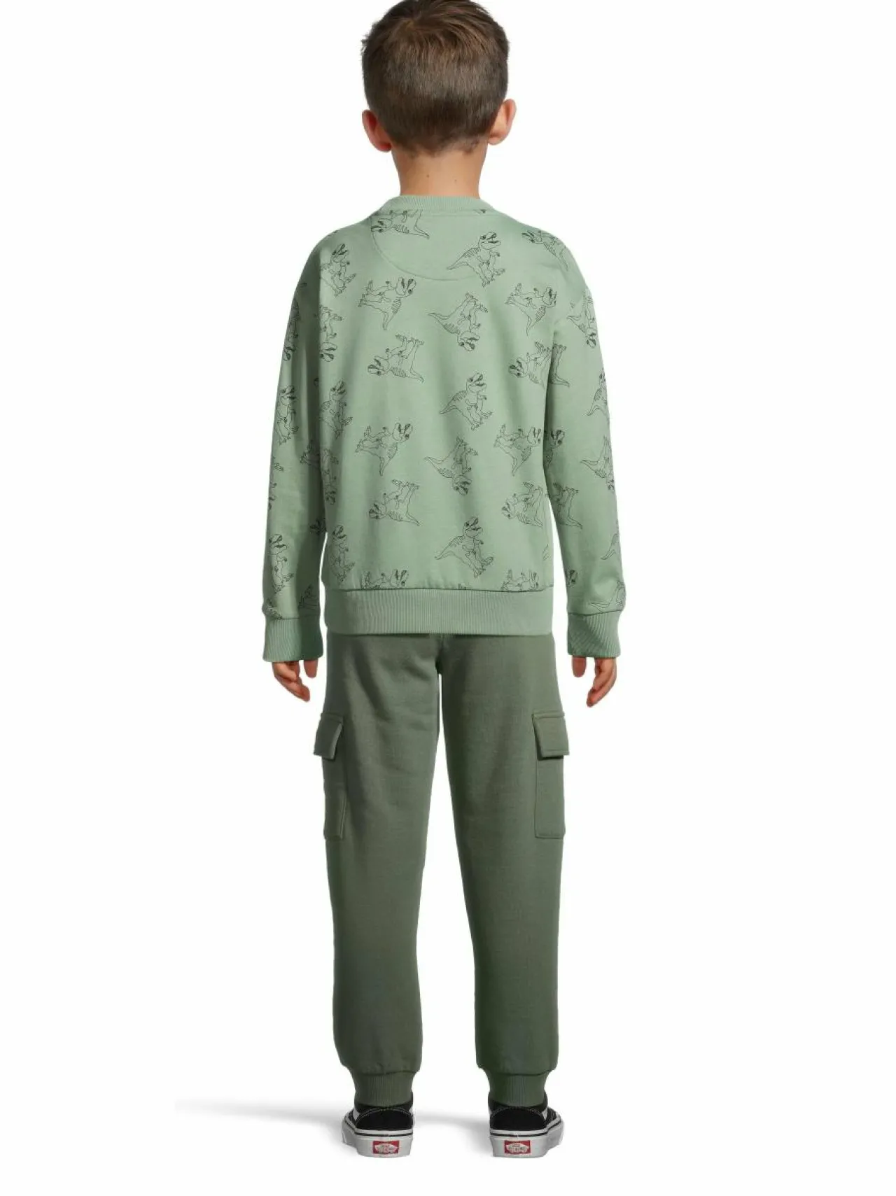 Colleget & Hupparit<Bogi Jesse Dino -collegepaita MINERAL GREEN AOP