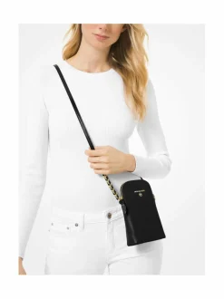 Michael Michael Kors Jet Set Charm Crossbody -nahkalaukku^ Olkalaukut